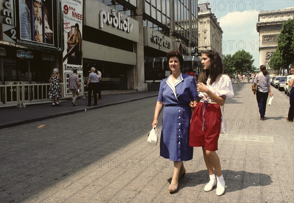 Céline Dion et sa mère Thérèse