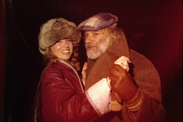 Catherine Alric et Georges Moustaki