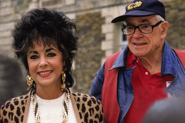 Liz Taylor et Malcolm Forbes