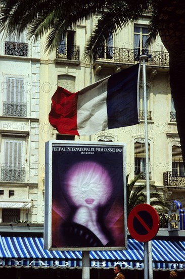 Affiche du Festival International du Film de Cannes en 1980.