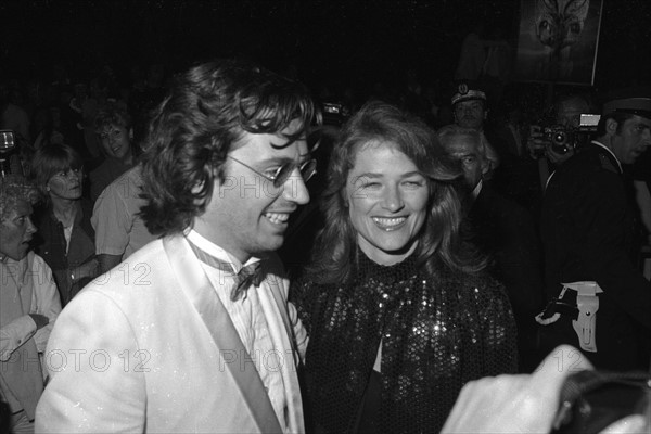 Jean-Michel Jarre et Charlotte Rampling