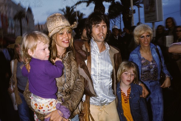 Keith Richards et Anita Pallenberg