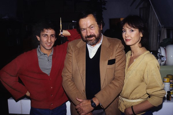 Richard Anconina, Robert Enrico et Sabine Azéma