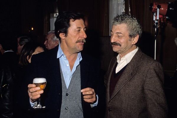 Yves Robert et Jean Rochefort, 1980