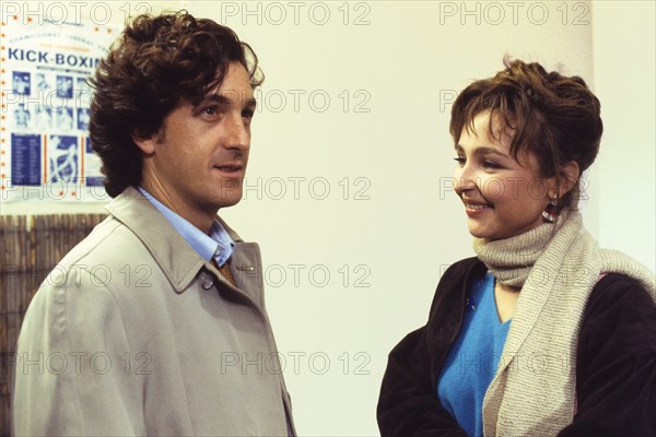 François Cluzet and Catherine Frot, 1984