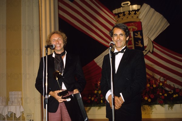 Pierre Richard and Edouard Molinaro, 1981