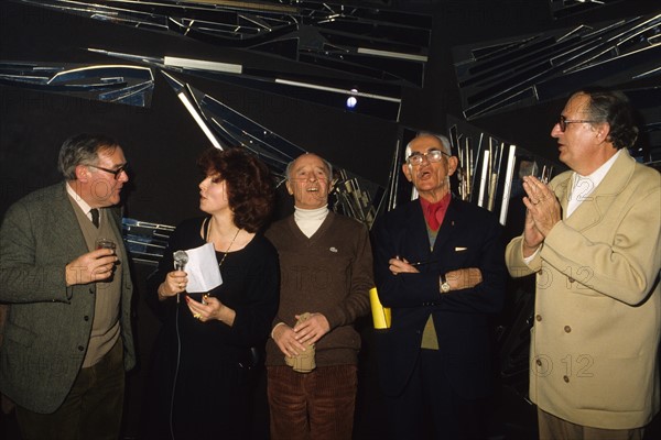 Robert Sabatier, Régine Deforges, Michel Audiard, Louis Leprince-Ringuet, Georges Conchon