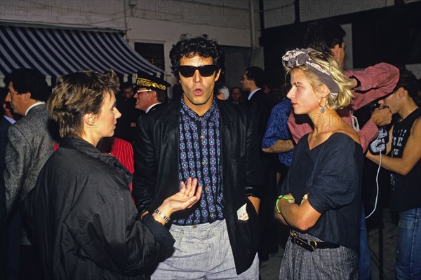 Miou-Miou, Julien Clerc and Virginie Couperie, 1986