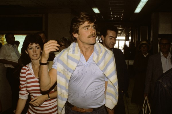 Treat Williams et Dana Delany, 1982