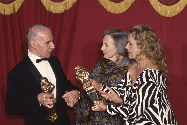 Jacques Dufilho, Suzanne Flon and Jeanne Moreau