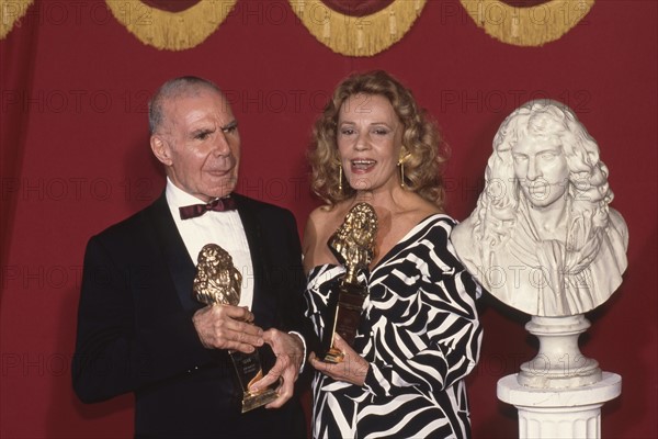 Jacques Dufilho and Jeanne Moreau