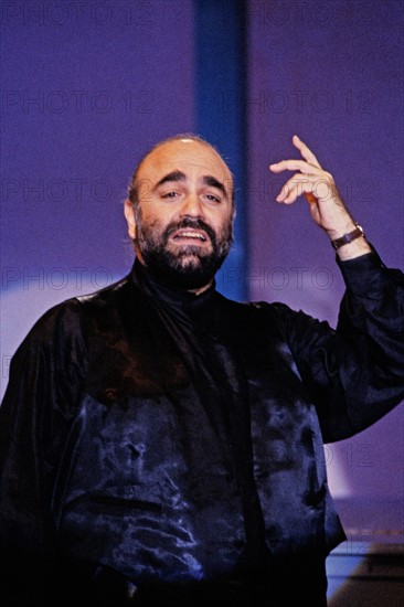 Le chanteur grec Demis Roussos