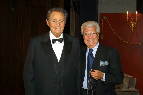 Roger Hanin et Francesco Smalto