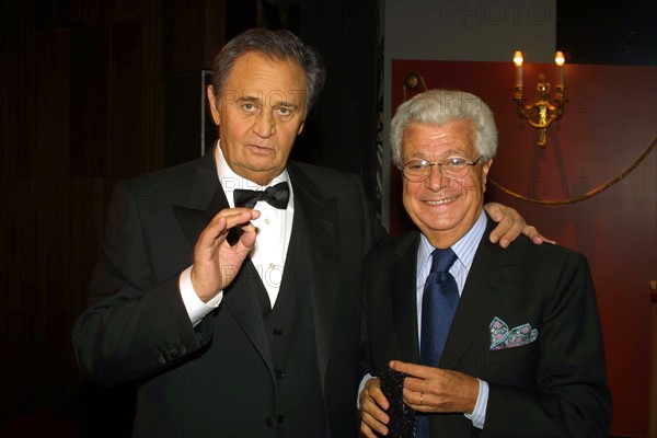 Roger Hanin et Francesco Smalto