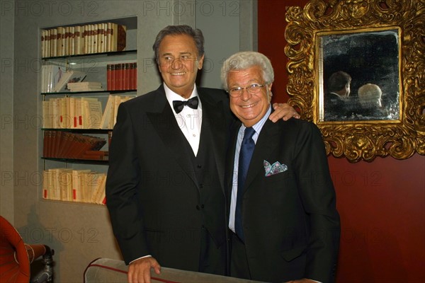 Roger Hanin et Francesco Smalto