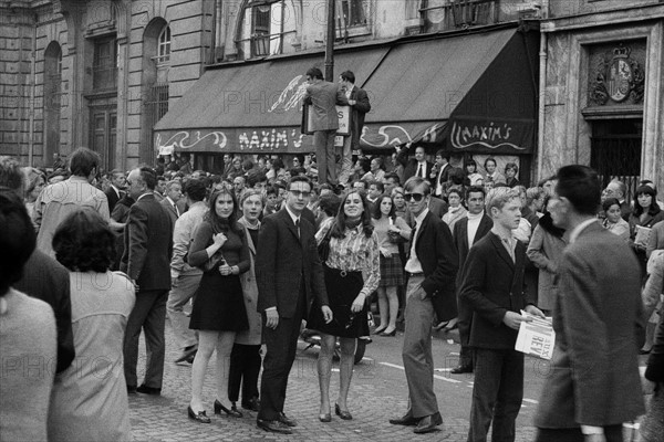 Manifestation gaulliste du 30 mai 1968