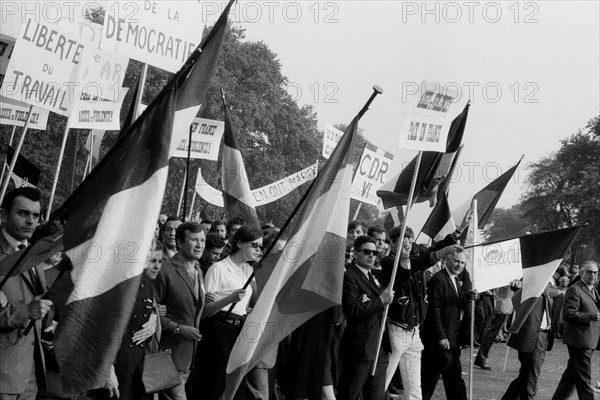 Manifestation gaulliste du 30 mai 1968