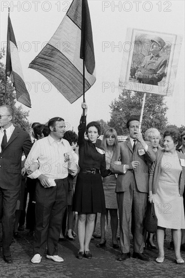 Manifestation gaulliste du 30 mai 1968