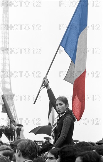 Manifestation gaulliste du 4 juin 1968