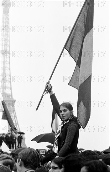 Manifestation gaulliste du 4 juin 1968