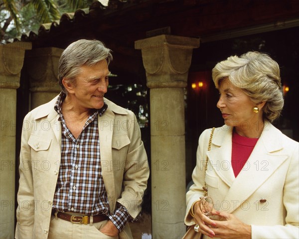 Kirk Douglas et Anne Buydens