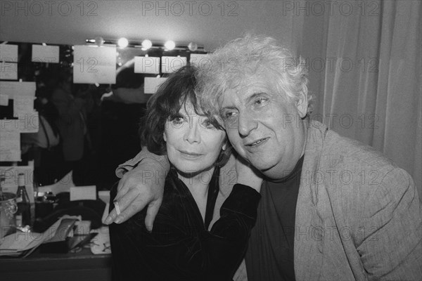 Juliette Gréco and Etienne Roda-Gil