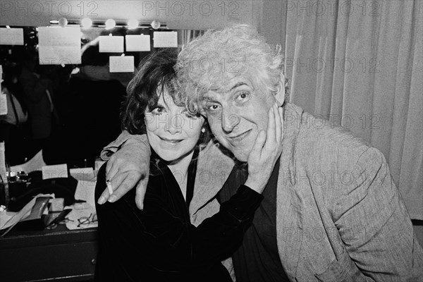 Juliette Gréco and Etienne Roda-Gil