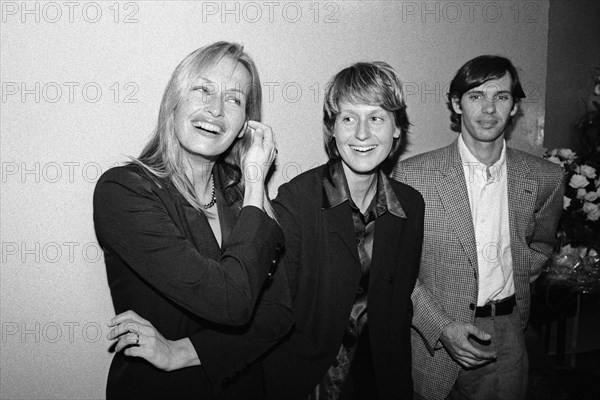 Estelle Lefébure, Luana et Paul Belmondo