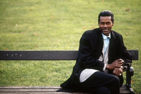 Chuck Berry in his ranch, in the South of the United States
