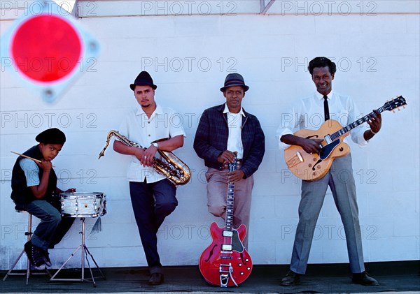 Chuck Berry and his orchestra at Memphis