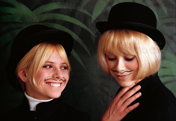 France Gall and Mireille Darc
