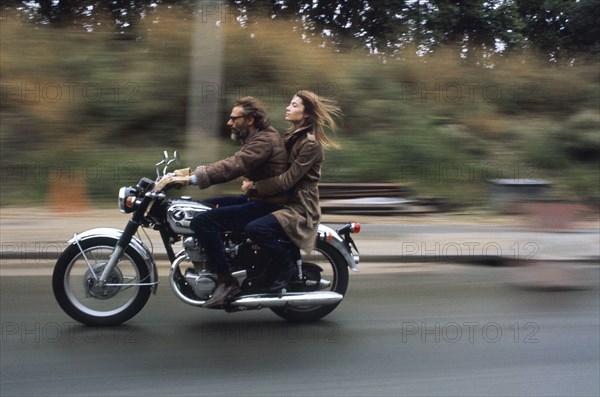 Françoise Hardy et Georges Moustaki, 1970