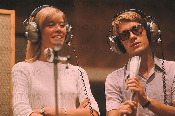 Françoise Hardy et Jacques Dutronc, 1967