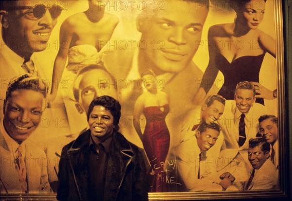 James Brown at the Apollo in Harlem, New York