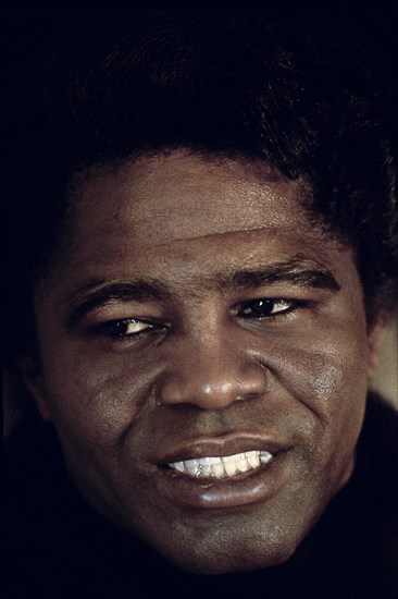 James Brown, surnommé le "parrain de la soul music", New York