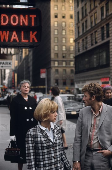 Johnny Hallyday et Sylvie Vartan, New York