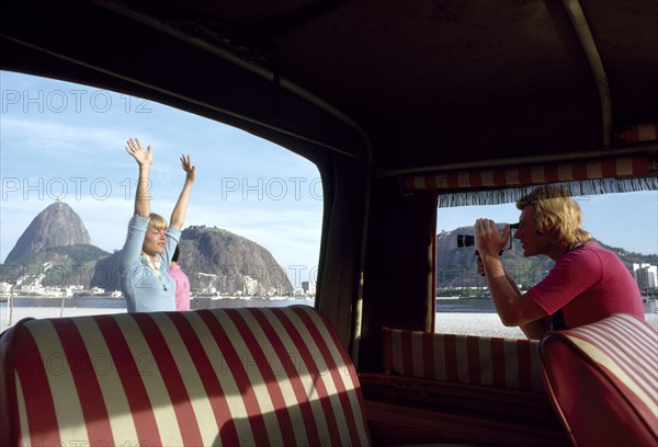 Johnny Hallyday and Sylvie Vartan, Rio de Janeiro