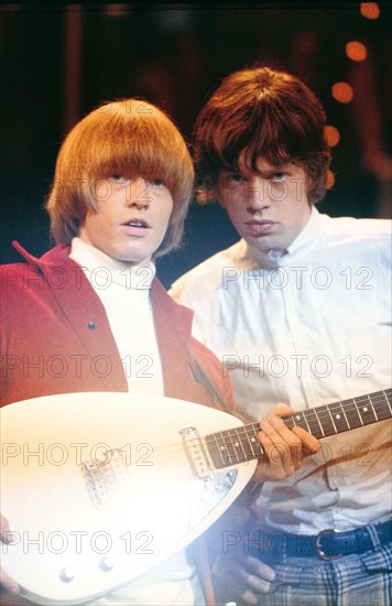 Brian Jones et Mick Jagger, 1965