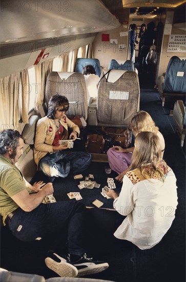 Keith Richards playing poker