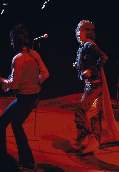 Mick Jagger sur scène, Etats-Unis