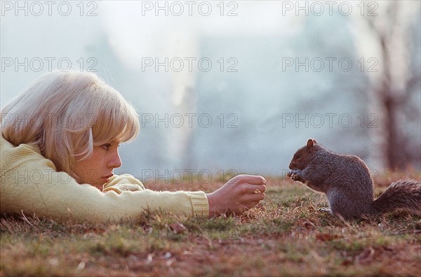 Sylvie Vartan, Central Park, New York