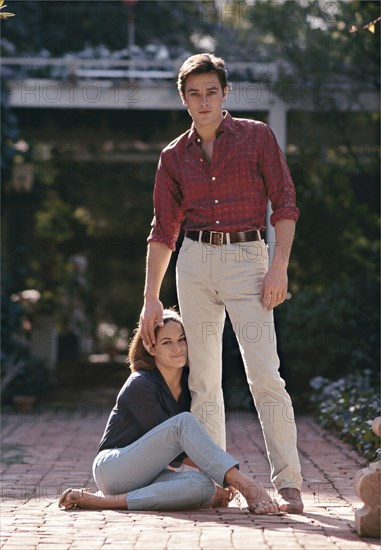 Alain and Nathalie Delon