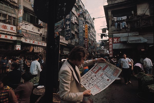 Jacques Dutronc à Hong Kong, 1969