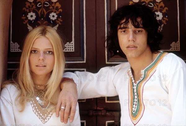 Julien Clerc and France Gall in Morocco