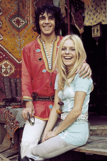 Julien Clerc and France Gall in Morocco