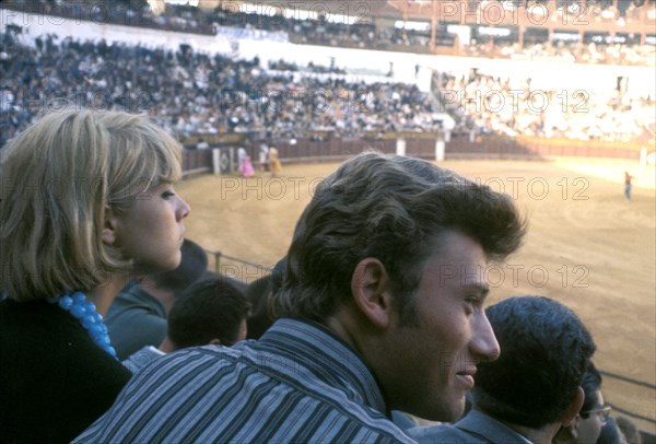 Johnny Hallyday and Sylvie Vartan