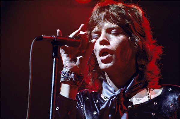 Mick Jagger on stage