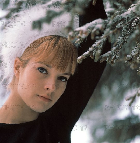 Sylvie Vartan in Megève