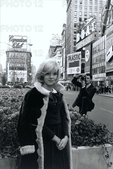 Sylvie Vartan in New-York