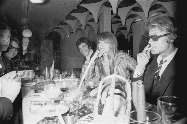 Françoise Hardy et Jacques Dutronc, 1968